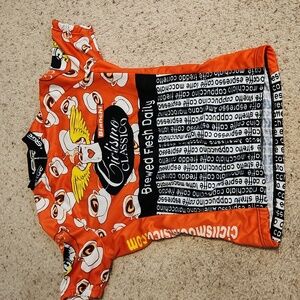 Verge Sport Bicycle Racing Shirt Coffee Design Sz Large